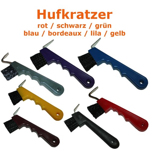 Hufkratzer mit bürste - mit,